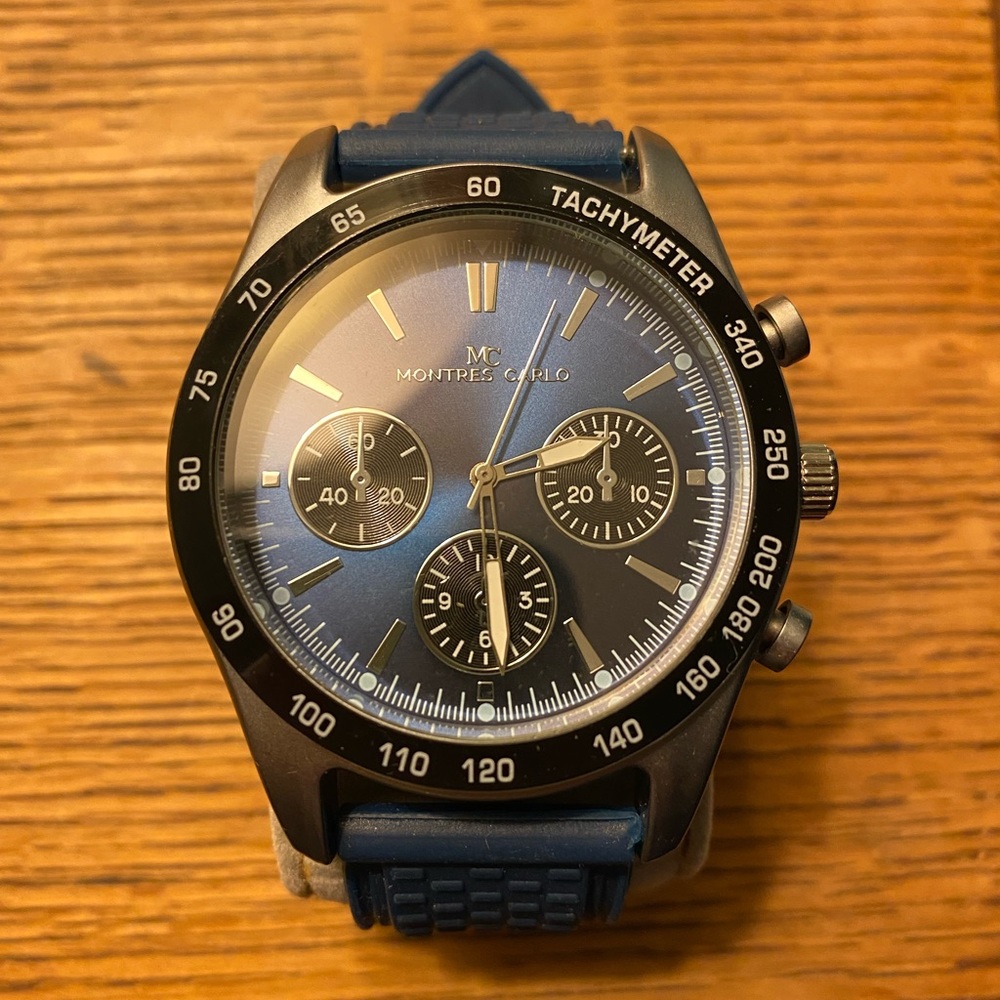 Mens NEW MC Monte Carlo Watch